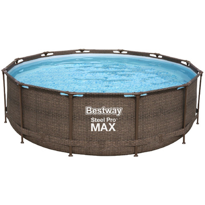 Каркасный круглый бассейн Bestway Steel Pro
